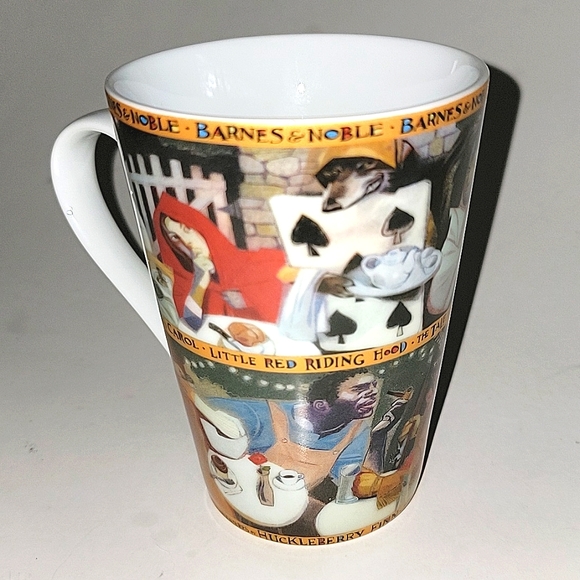 BARNES & NOBLE CLASSIC BOOKS UNFORGETTABLE CHARACTERS COFFEE MUG - Picture 3 of 12